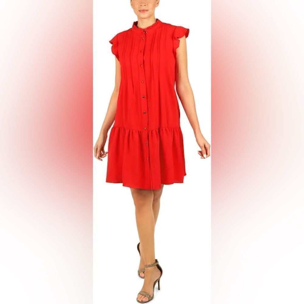 Ruffle Pleated Shift Dress
Julia Jordan